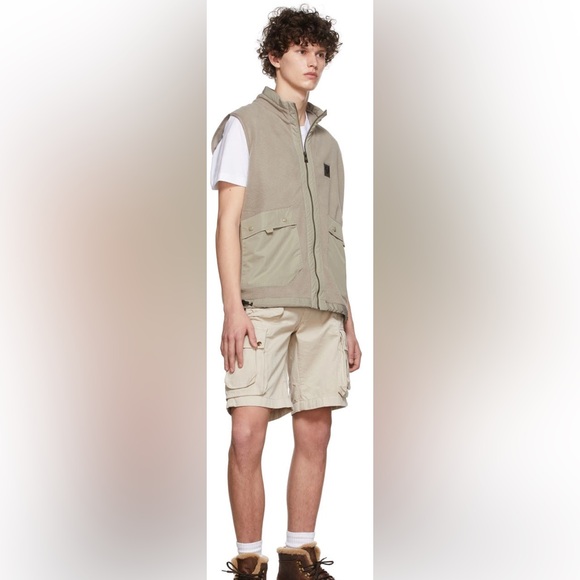 BELSTAFF Beige Gulf Fleece Vest - Picture 6 of 6